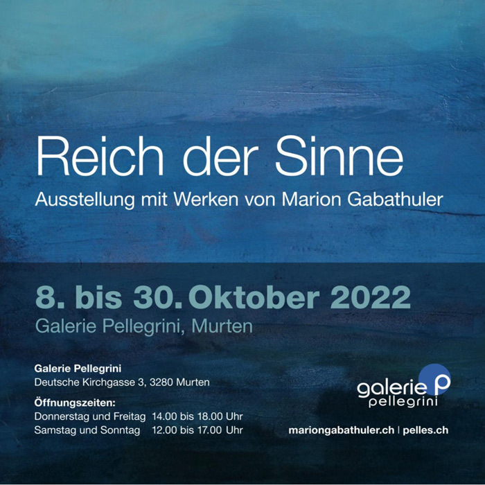 Ausstellung Galerie Pellegrini, Murten